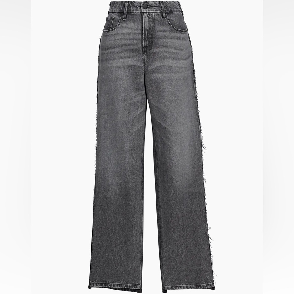 Good American Good '90s Relaxed Jeans Black Wash Mid-Rise